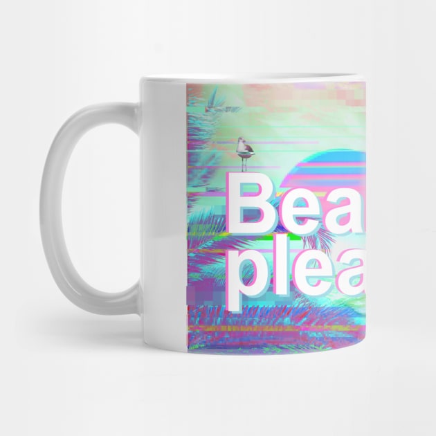 beach please vaporwave by FandomizedRose